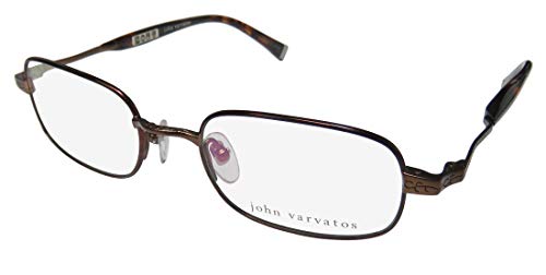 【中古】【未使用・未開封品】John Varvatos v140?Mens Designerリム眼鏡/メガネ US サイズ: 50mm カラ..