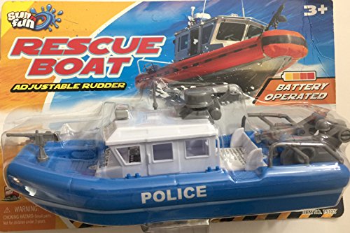 【中古】【未使用・未開封品】Sizzlin Cool Rescue Boat POLICE　 レスキューボート　ポリス