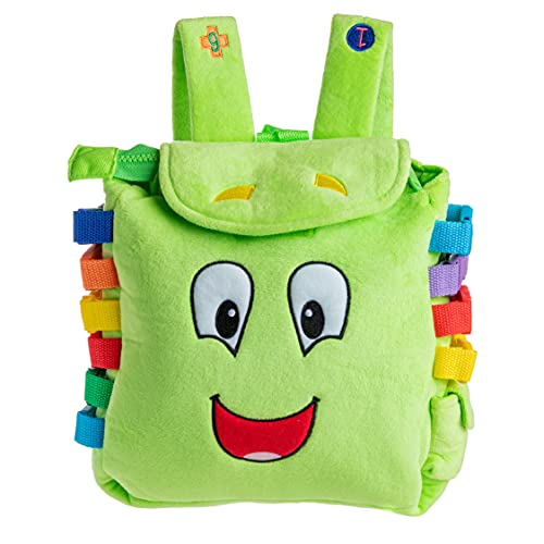 š̤ۡѡ̤ʡBUCKLE TOY Buddy Backpack - Toddler Early Learning Basic...