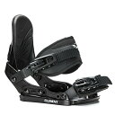 【中古】【未使用・未開封品】5th Element ステルス キッズ スノーボード バインディング 2017 - 1-5/ブラック