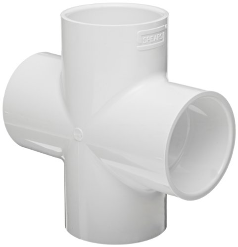 ����šۡ�̤���ѡ�̤�����ʡ�Spears 420 Series PVC Pipe Fitting, Cross, Schedule 40, 3/4 Socket by Spears Manufacturing