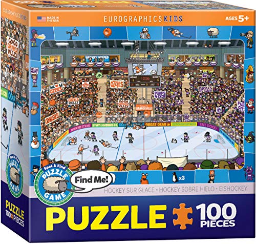 Eurographics Hockeyスポット& Find 100?Piece Puzzle