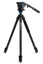 【中古】【未使用・未開封品】Benro S6 ビデオヘッドとアルミフリップロック脚キット (A2573FS6)