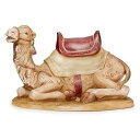 【中古】【未使用・未開封品】Roman Fontanini 19cm Seated Camel Figure with Saddle Blanket