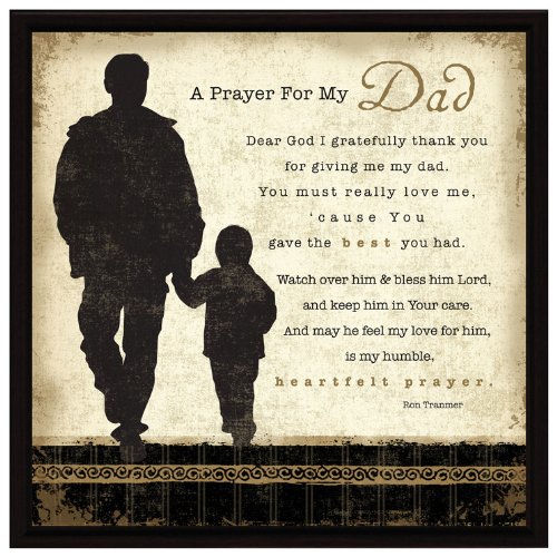 Other - 【中古】【未使用・未開封品】A Prayer for My Dad Framed Wall Plaque
