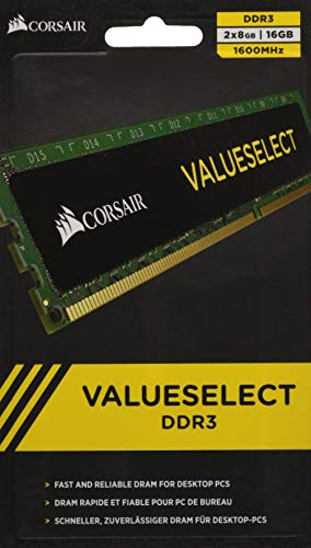 š̤ۡѡ̤ʡCORSAIR DDR3 ǥȥå Memory Module VALUE SELECT Series 8GB2kit CMV16GX3M2A1600C11