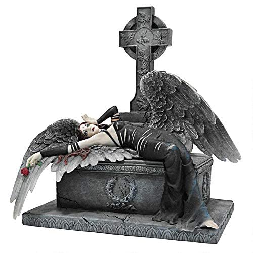 【中古】【未使用・未開封品】Mistress of the Crypt Gothic Angel Statue