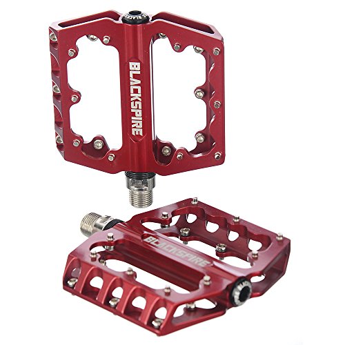 【中古】【未使用・未開封品】Blackspire Pedal Sub4 Red Cnc Alloy Cro-Mo Axle by Blackspire