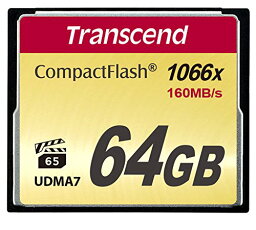 【中古】【未使用・未開封品】Transcend 1000倍速CFカード 64GB TS64GCF1000