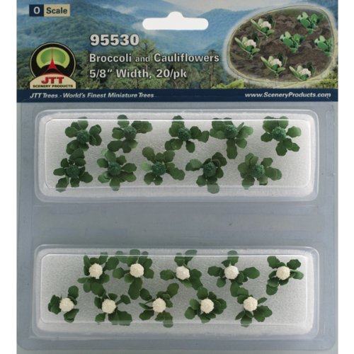 【中古】【未使用 未開封品】JTT Scenery Products Gardening Plants Broccoli and Cauliflowers O Scale Hobby Train Sceneries by JTT Scenery Products