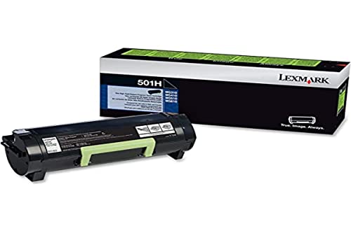 【中古】【未使用・未開封品】Lexmark 501H - High Yield - black - original - toner cartridge LCCP, LRP - for Lexmark MS310, MS312, MS315, MS410, MS415, MS510, MS610