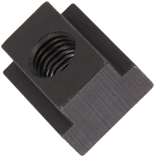 【中古】【未使用・未開封品】1018 Steel T-Slot Nut, Black Oxide Finish, Grade 8, 3/8-16 Threads, 1/2 Height, 7/16 Slot Depth, Made in US (Pack of 5) by Small Parts