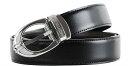 【中古】【未使用・未開封品】MONTBLANC 【モンブラン】 紳士用 リバーシブル ベルト 106148 シャイニースクエア 3リングスオーバル型ピンバックル U106148(4)