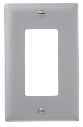 【中古】【未使用・未開封品】Legrand-Pass & Seymour TP1ICP Trade Master ナイロン 壁プレート トグルスイッチ用開口部1つ One gang / 1-Pack TP26GRYCC15 1