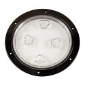 【中古】【未使用・未開封品】(Black) - 1 - Beckson 20cm Clear Centre Screw-Out Deck Plate - Black