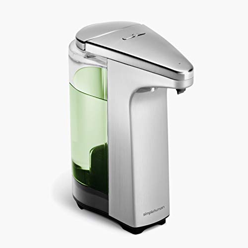 【中古】【未使用・未開封品】simplehuman センサーポンプ ソープディスペンサー ステンレススチール