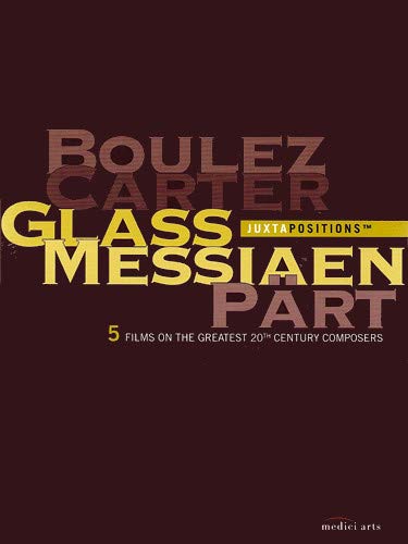 【中古】【未使用・未開封品】『ジャクスタポジションズ−ジ・エディション』 ブーレーズ、カーター、グラス、メシアン、ペルト(5DVD)