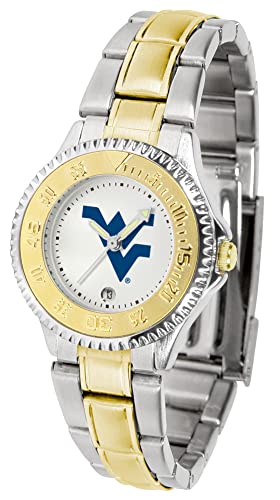 楽天AJIMURA-SHOP【中古】【未使用・未開封品】West Virginia Mountaineers競合他社ツートンカラーレディース腕時計