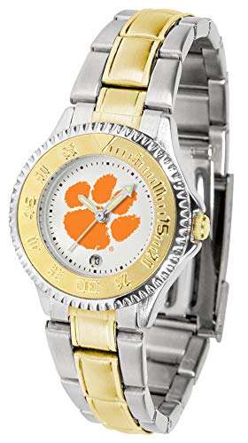 【中古】【未使用・未開封品】Clemson Tigers競合他社ツートンカラーレディース腕時計