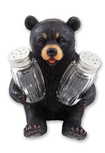 【中古】【未使用・未開封品】"Beary Seasoned" Bear Salt and Pepper Shaker Set