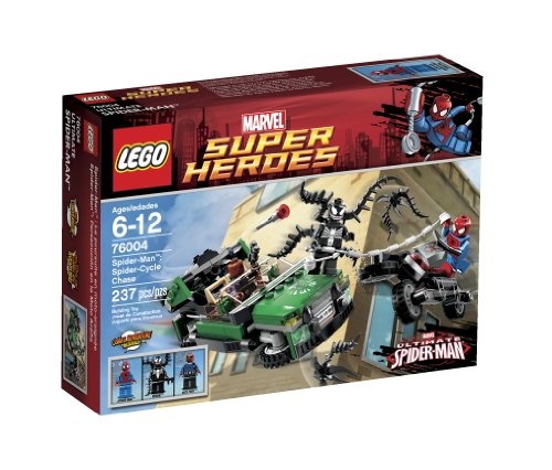 【中古】【未使用・未開封品】レゴ　スーパーヒーローズ☆ Spider-Cycle Chase 76004　並行輸入品