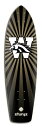 yÁzygpEJizZtuntZ Skateboards Western Michigan University Transporter Skateboard Deck, 8.25 x 30-Inch/17-Inch WB, Black/White/Gold by ztuntz skate