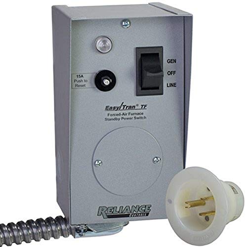 【中古】【未使用・未開封品】Reliance Controls TF201W Easy/Tran Transfer Switch, 2500 Watts
