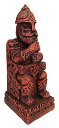 【中古】【未使用・未開封品】Norse God Thor Statue Wood Finish