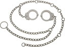 【中古】【未使用 未開封品】Peerless Handcuff Company ウエストチェーン セパレートカフと54インチチェーン ニッケル仕上げ