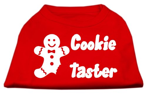 【中古】【未使用・未開封品】Mirage Pet Products 51-25-01 MDRD Cookie Taster Screen Print Shirts Red Med - 12