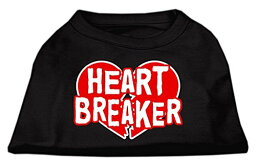 【中古】【未使用・未開封品】Mirage Pet Products 51-54 XXLBK Heart Breaker Screen Print Shirt Black XXL - 18