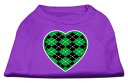 【中古】【未使用・未開封品】Mirage Pet Products 51-108 SMPR Argyle Heart Green Screen Print Sh...