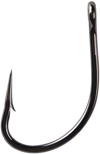š̤ۡѡ̤ʡ([Size 2/0, Pack of 5], Black Nickel) - Mustad UltraPoint O'Shaughnessy Live Bait 3 Extra Short Hook with In-Line Point