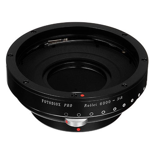 Fotodiox Pro Lens Mount Adapter Compatible Rollei 6000 Lenses to Nikon F-Mount Cameras