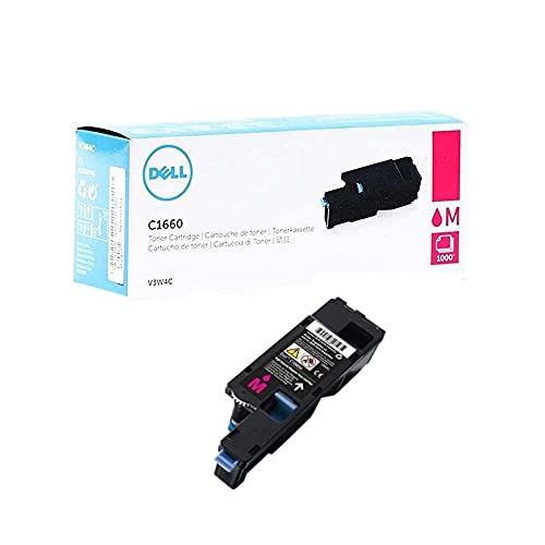 【中古】【未使用・未開封品】Dell V3W4C Magenta Toner Cartridge C1660w Color Printer by Dell