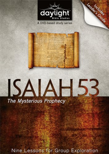 【中古】【未使用・未開封品】Isaiah 53: The Mysterious Prophecy - Daylight Bible Studies DVD & Leader's Guide