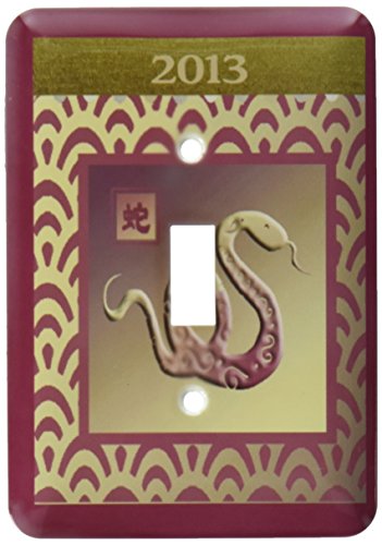 【中古】【未使用・未開封品】3drose LSP _ 98798?_ 1?Snake with Snake中国語で、グレー、緑と赤デザ..