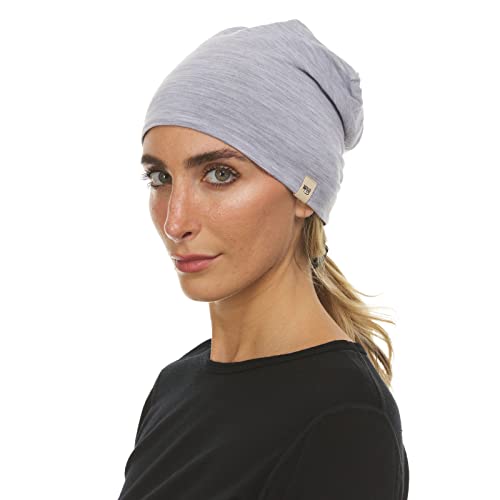 š̤ۡѡ̤ʡMinus33 Merino Wool Reversible Shade Beanie, Black/Charc...