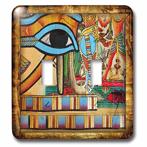 【中古】【未使用・未開封品】3drose LLC lsp 99469?_ 2エジプト抽象化ダブル切り替えスイッチ