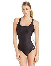 【中古】【未使用・未開封品】Speedo (スピード) レディース Illusion Splice Ultraback ワンピースフィットネス水着 14