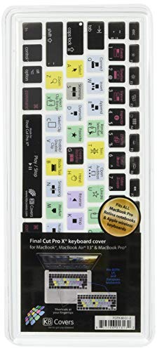 【中古】【未使用・未開封品】KB Covers Final Cut Pro X QWERTY キーボードカバー MacBook Air/Pro用 18276