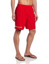 【中古】【未使用・未開封品】Speedo メンズ ガード ボレー 19インチ 男性用水泳用トランクス L レッド