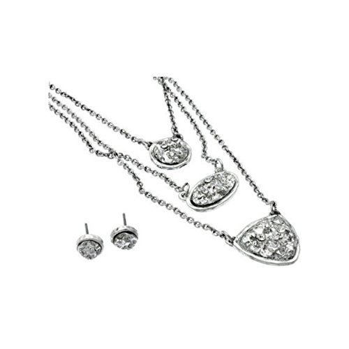 【中古】【未使用・未開封品】シルバーマルチストランドジュエリーセット