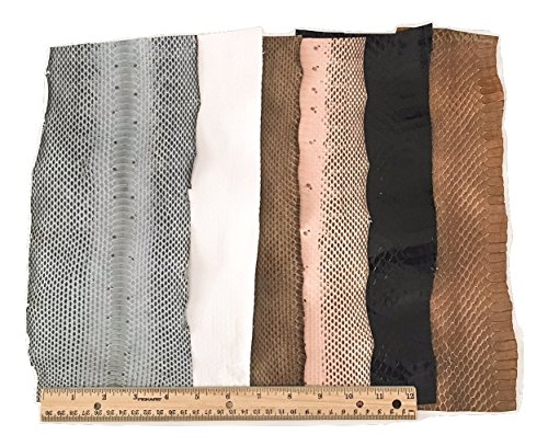 【中古】【未使用・未開封品】Snake Skin Snakeskin Pieces; Grab Bag! Assorted Colors, 6 Feet, 6 Pieces by Dangerous Threads