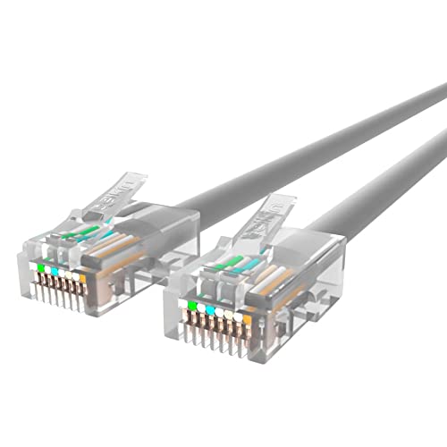 Belkin - Patch cable - RJ-45 (M) to RJ-45 (M) - 50 ft - UTP - CAT 5e - plenum, snagless