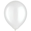 【中古】【未使用 未開封品】White Pearlized 30cm Latex Balloons 72ct