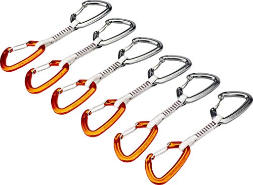 Mad Rock Concorde Quickdraw Set Orange/Silver 6 Pack 141［並行輸入］