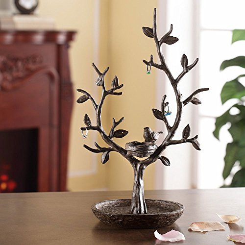 【中古】【未使用・未開封品】SPI Home Bird and Twig Jewellery Tree and Nest Stand