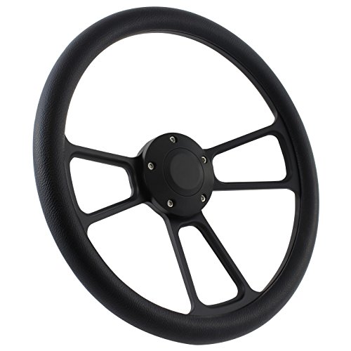 【中古】【未使用・未開封品】Forever Sharp 5ボルト ブラックハンドル 14インチ アルミニウム ブラックビニールラップとホーン付き