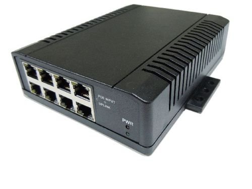【中古】【未使用・未開封品】Tycon Systems TP-SW8-NC 8 Port High Power POE Switch - 12-56V